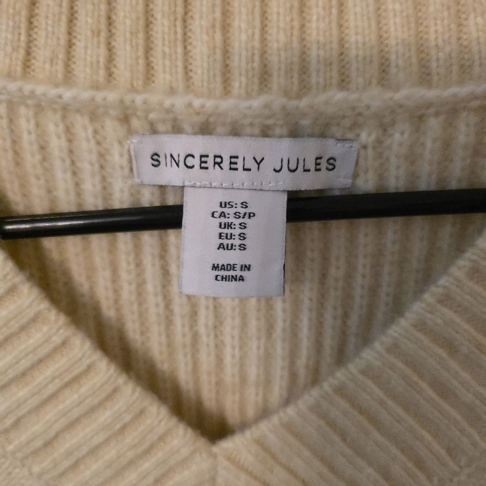 Sincerely Jules Cream Sweater